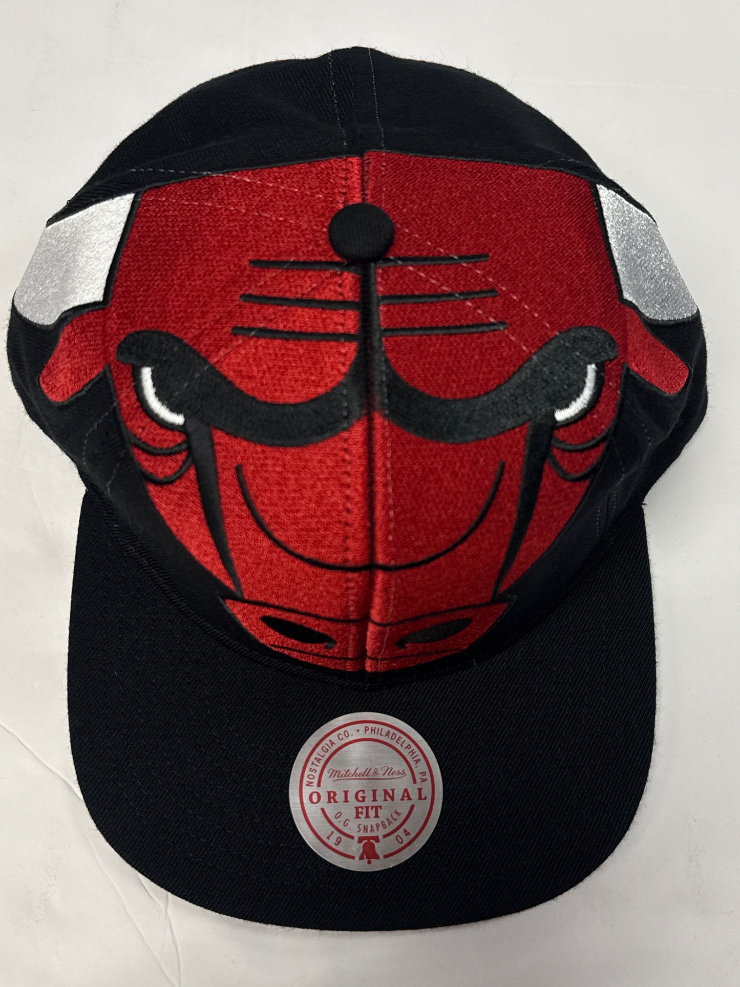 MITCHEL & NESS Chicago bulls XL LOGO SNAPBBACK HAT