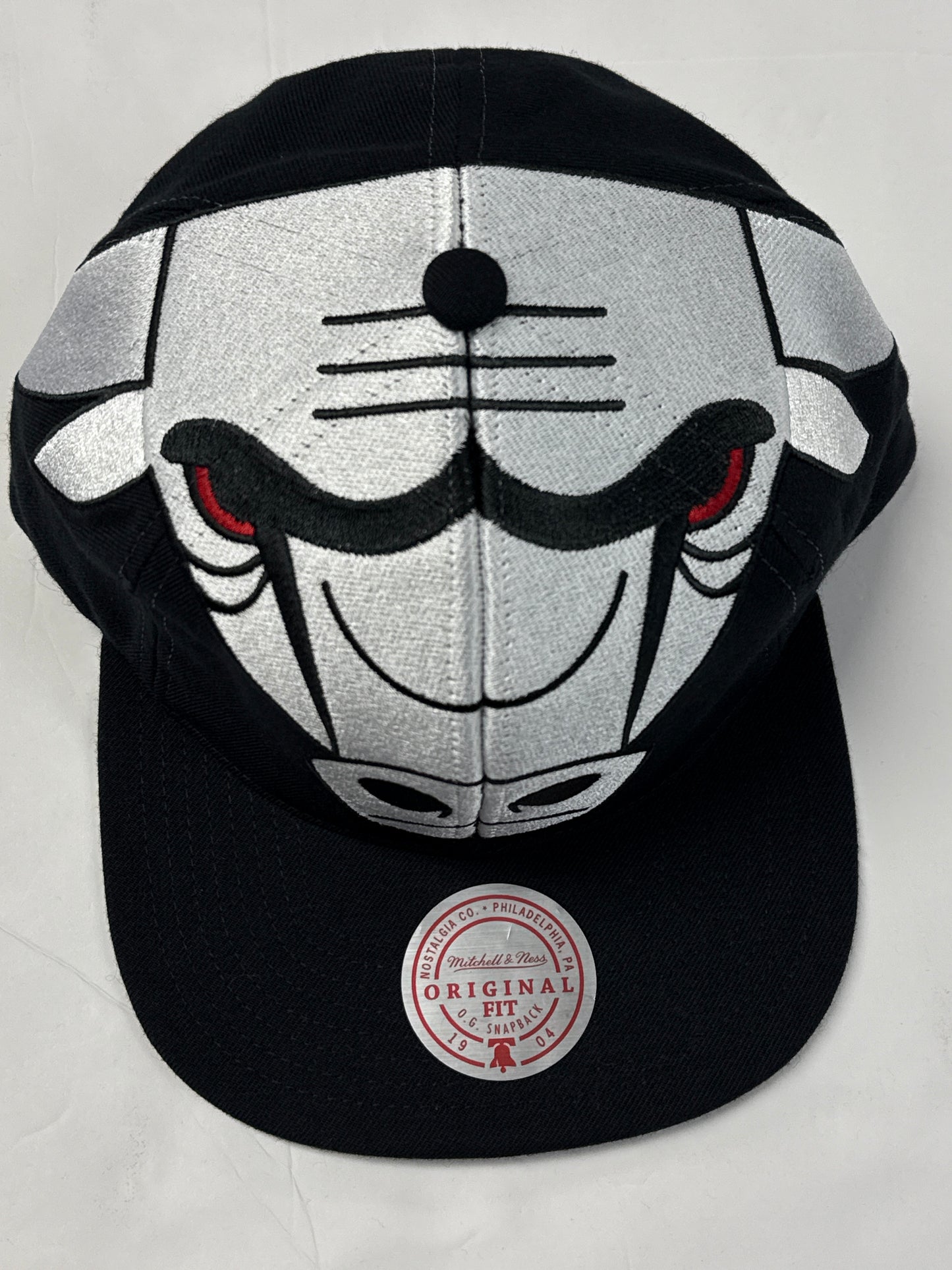 MITCHEL & NESS Chicago bulls XL LOGO SNAPBBACK HAT