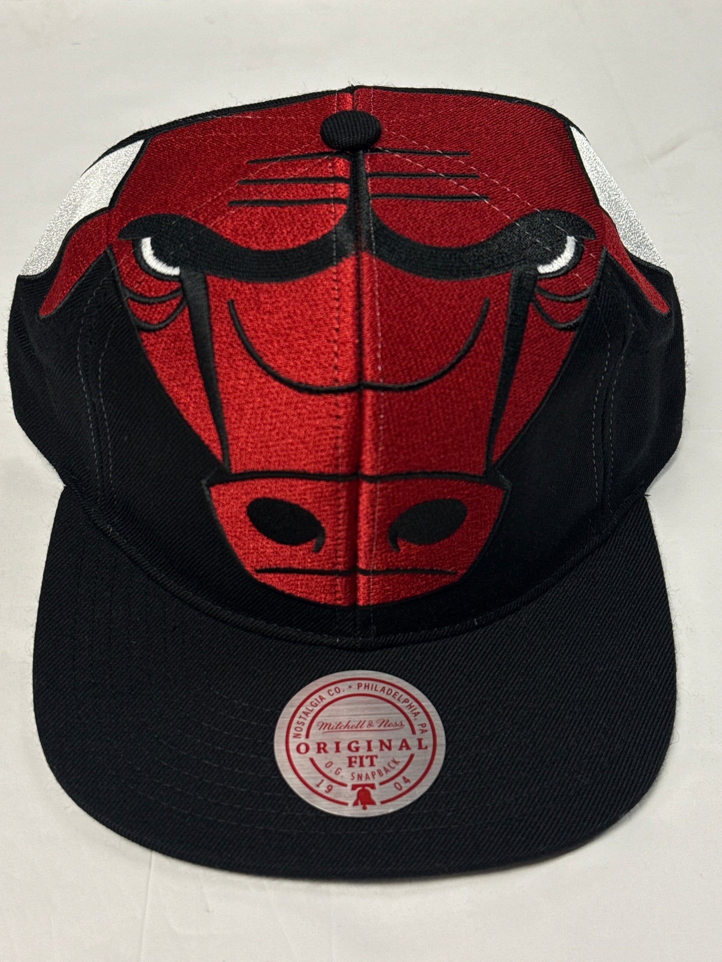 MITCHEL & NESS Chicago bulls XL LOGO SNAPBBACK HAT